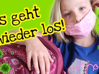 BACK TO SCHOOL - ALLES MEGA STRENG | CORIFERIEN AUS | MUNDSCHUTZ + HYGIENEREGELN Kleine Familienwelt