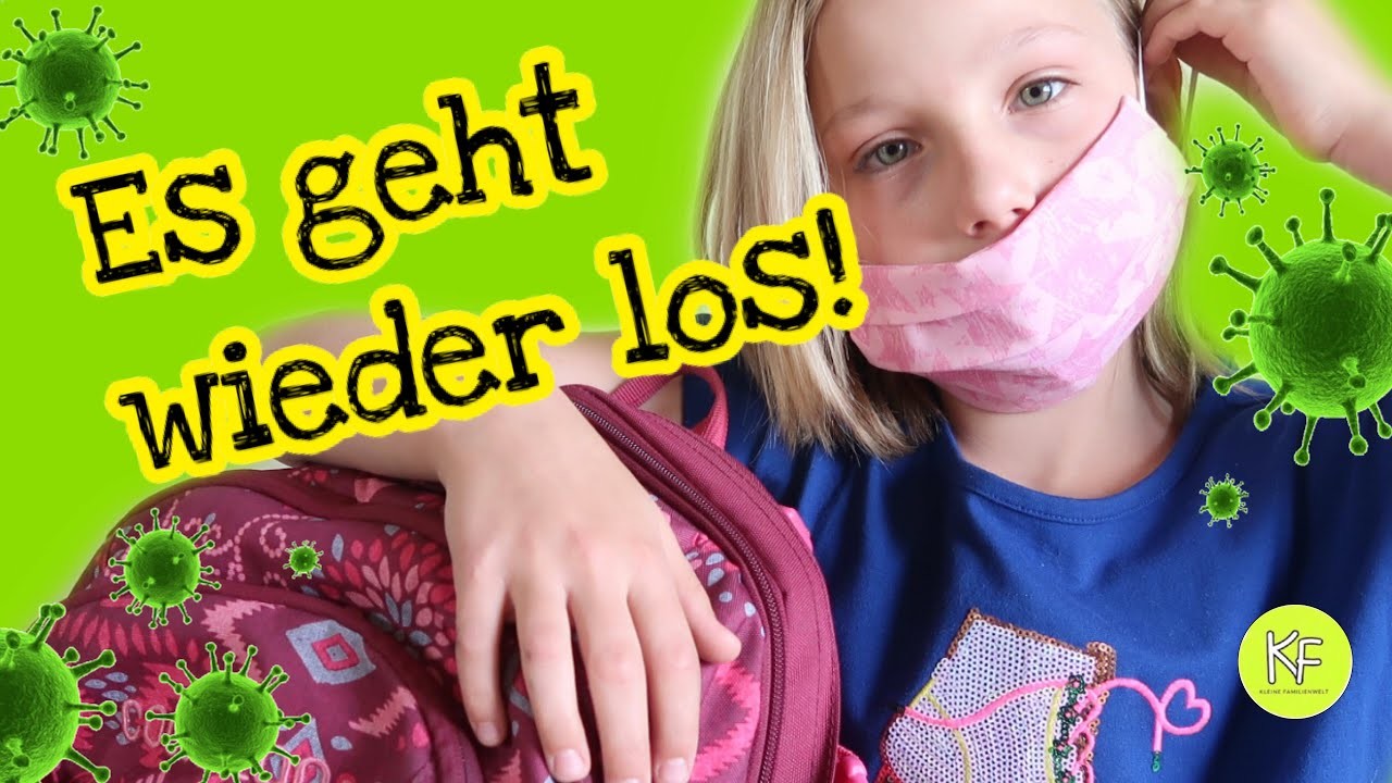 BACK TO SCHOOL - ALLES MEGA STRENG | CORIFERIEN AUS | MUNDSCHUTZ + HYGIENEREGELN Kleine Familienwelt