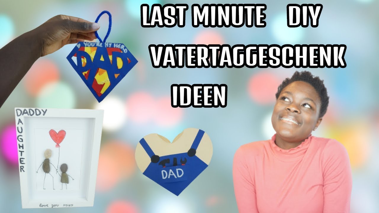 DIY LAST MINUTE VATERTAGSGESCHENK IDEEN 2020 | JamesinaKelly