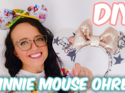 DIY Mickey Mouse Ohren - nähe dir deine eigenen Minnie Mouse Ohren! inkl. engl. Subtitles!