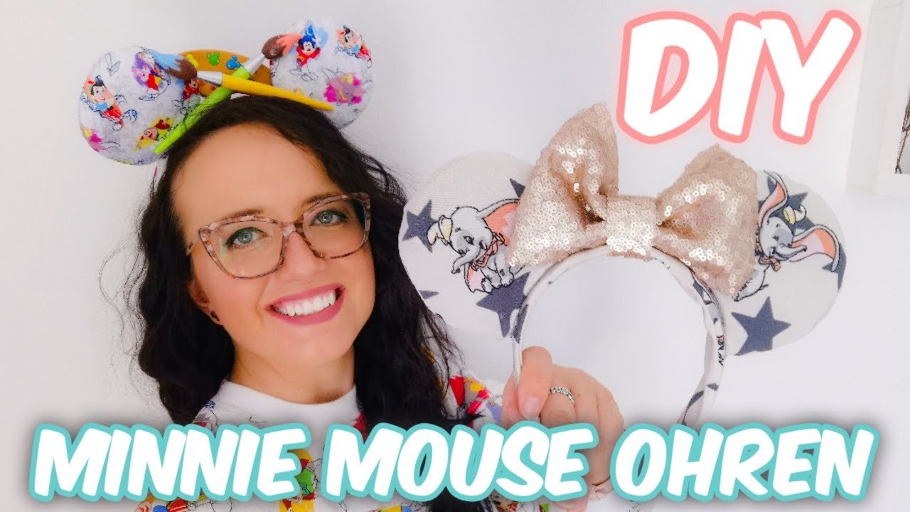 DIY Mickey Mouse Ohren - nähe dir deine eigenen Minnie Mouse Ohren! inkl. engl. Subtitles!