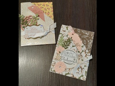 #DIY #StampinUp #Gutschein-TagKarte #Muttertag #Geburtstag #Einladung