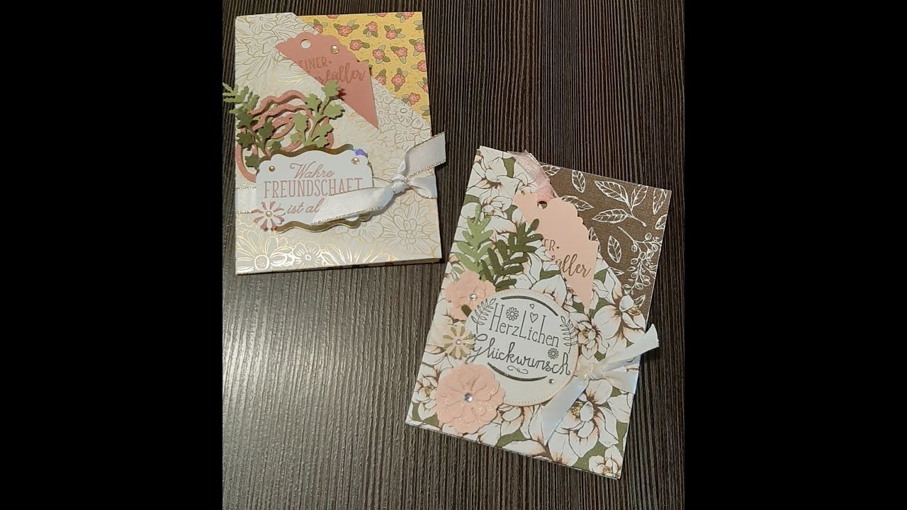 #DIY #StampinUp #Gutschein-TagKarte #Muttertag #Geburtstag #Einladung