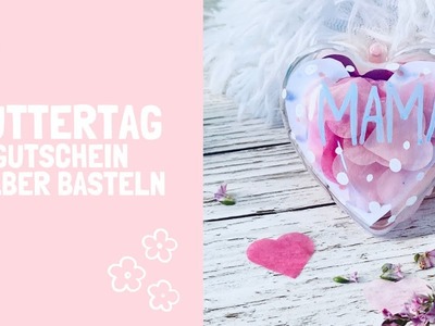 Gutschein zum Muttertag basteln