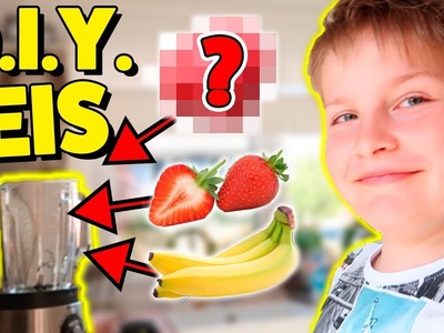 Happy Banana - Das Eis des JAHRHUNDERTS? Zuckerfrei und gesund - mal sehen was Papa sagt ???? ASH Vlog