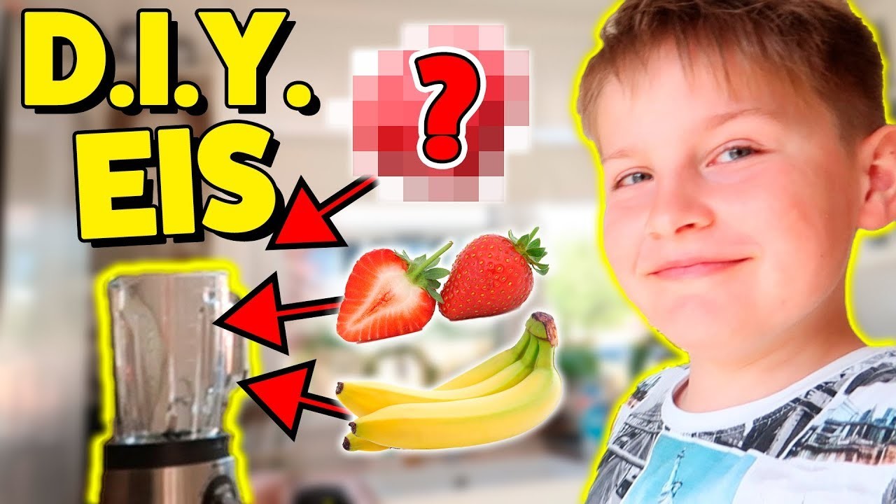 Happy Banana - Das Eis des JAHRHUNDERTS? Zuckerfrei und gesund - mal sehen was Papa sagt ???? ASH Vlog