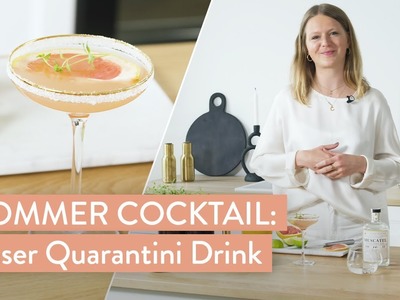 Lust auf einen erfrischenden Quarantini Drink?!