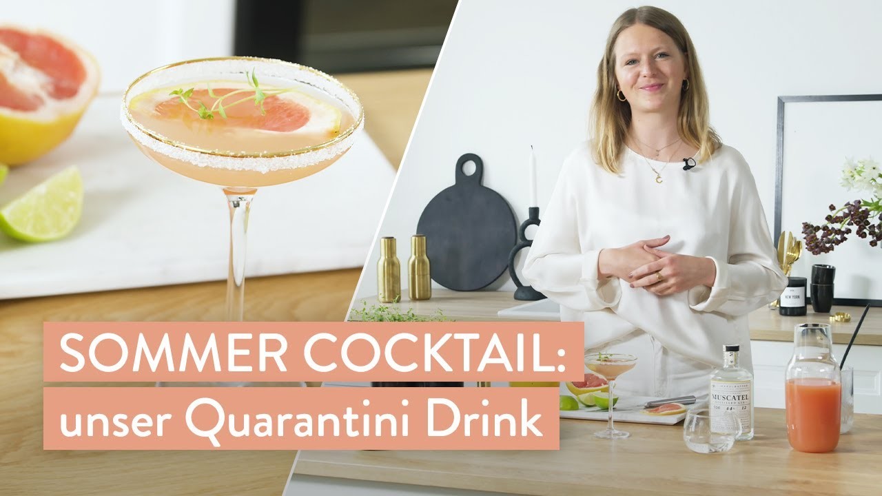 Lust auf einen erfrischenden Quarantini Drink?!