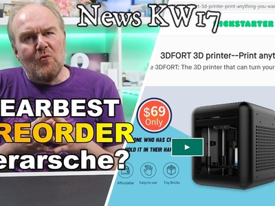 News KW17 - Gearbest Preorder FAKES? Hexagon Nanoleaf, neues Sonoff DIY, Kickstarter 3D Drucker. 