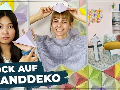 Origami Falten – Anleitung zum Basteln | DIY Deko | Studio Makeover bei @safe_offiziell