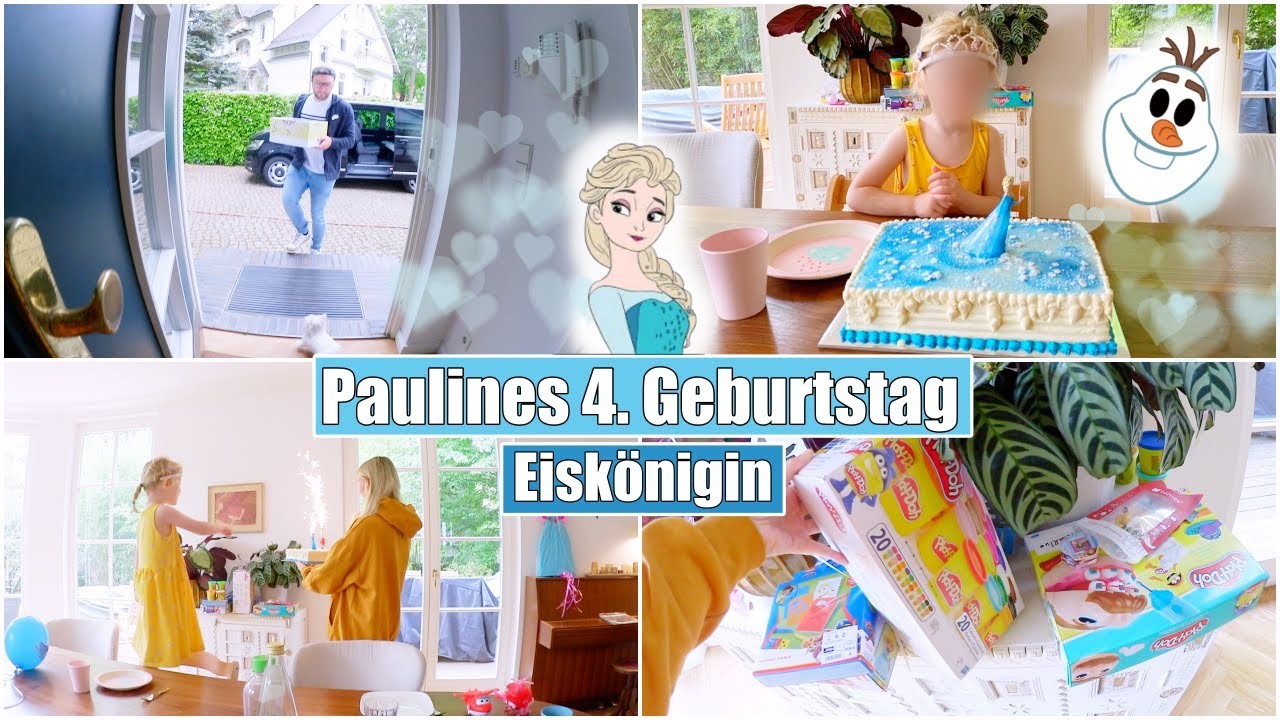 Paulines 4. Geburtstag ❄️ Eiskönigin & Prinzessinnen Party | Geschenke | Isabeau