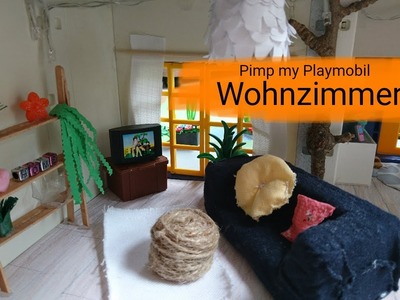 Pimp my Playmobil Wohnzimmer. Playmobil Familie Becker