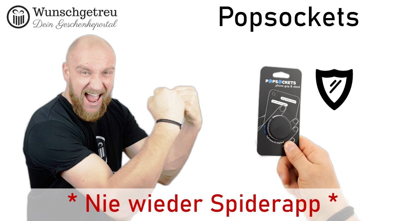 Popsocket Test ► Ich kleb' dir einen! ✅ Aufs Handy natürlich! | Wunschgetreu