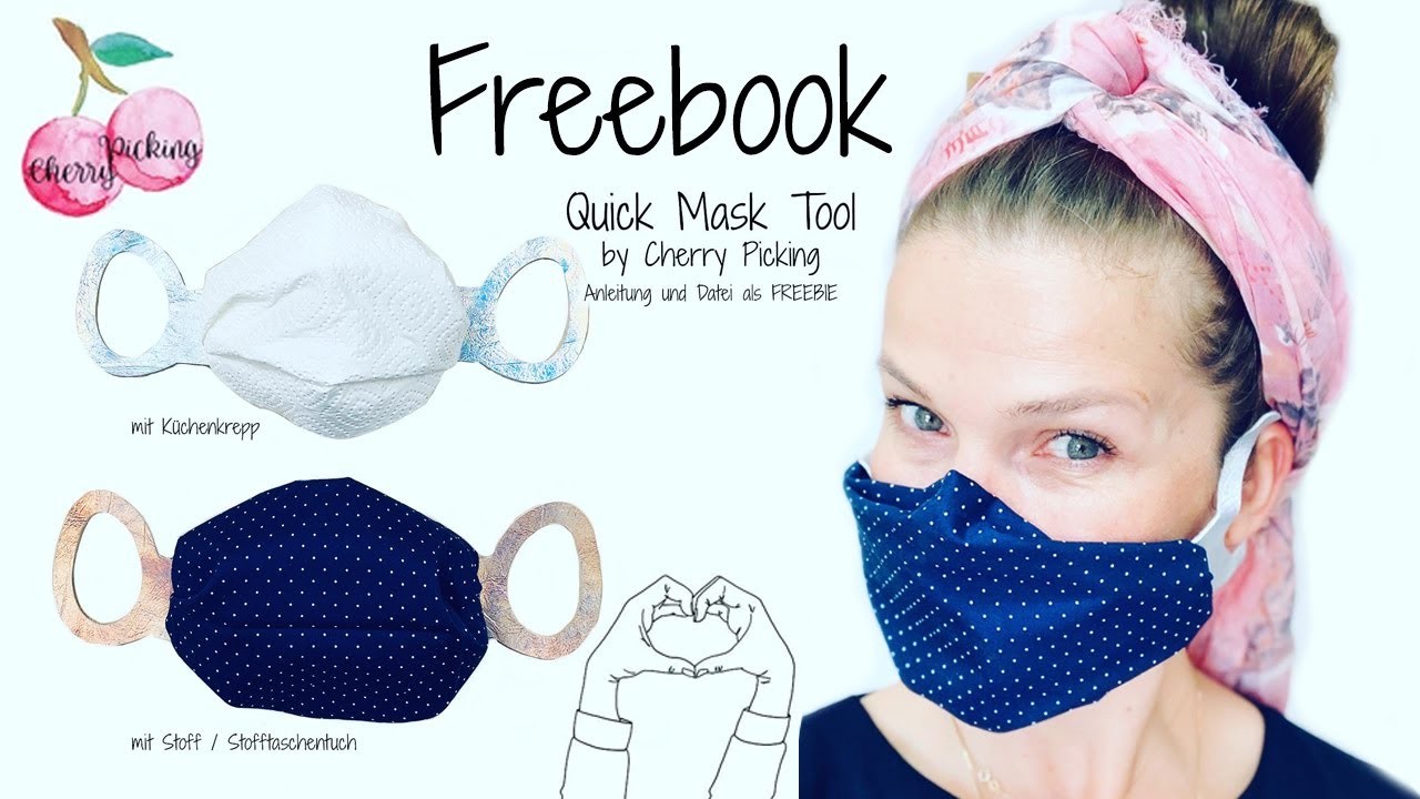 Quick Mask Tool - Mundmaske Ratz Fatz - Freebie Download