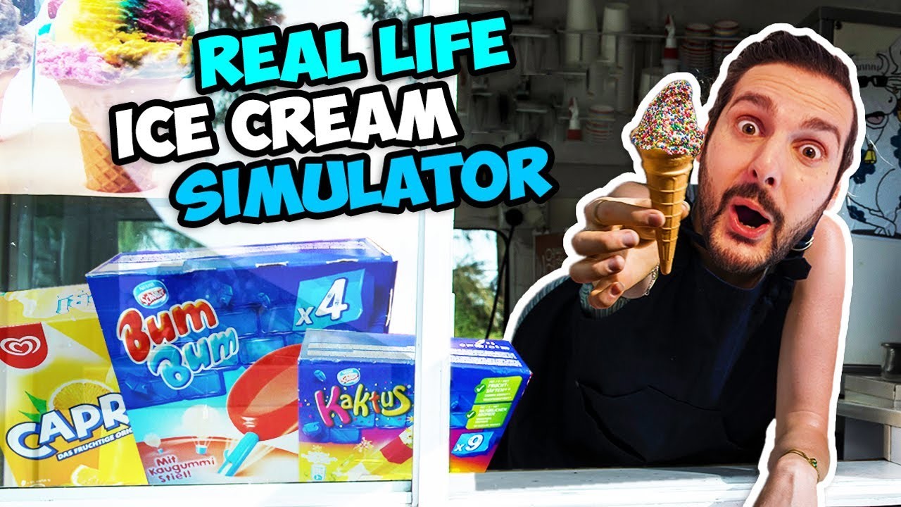 REAL LIFE ICE CREAM SIMULATOR! Kaan 1 Tag als Eisverkäufer! Danias EISKALTE Challenge