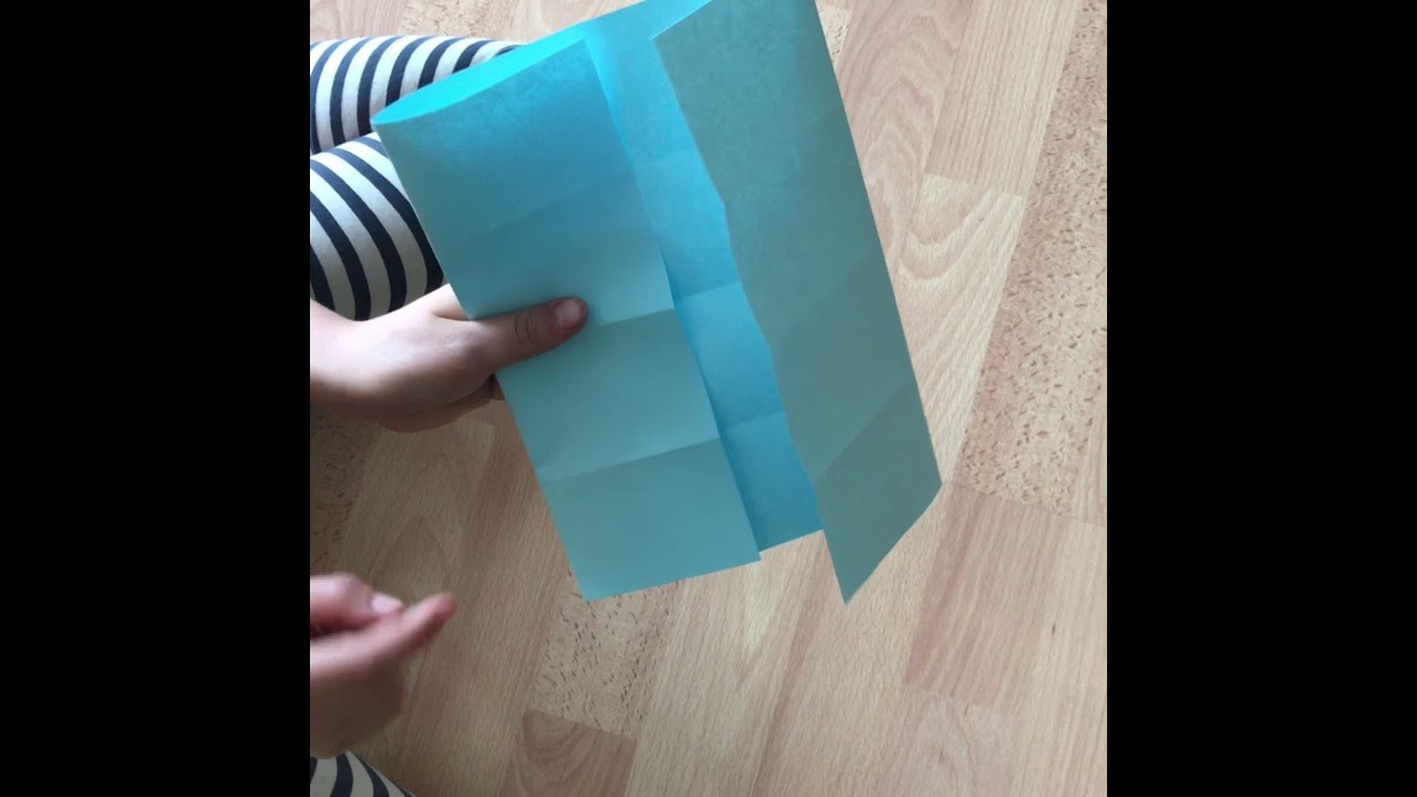 Schachtel basteln ohne Schere und Kleber