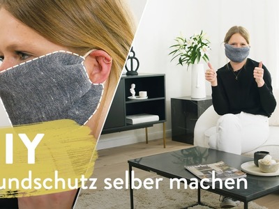 So schnell kannst du deinen Mundschutz selber machen
