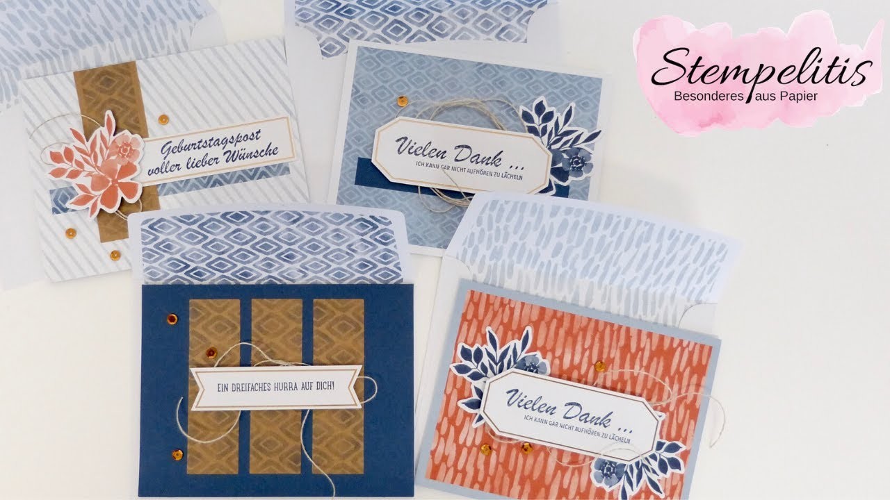 Voller Lieber Wünsche Kartenset für 12 Karten | Stampin' Up! | Vorgestellt von Stempelitis