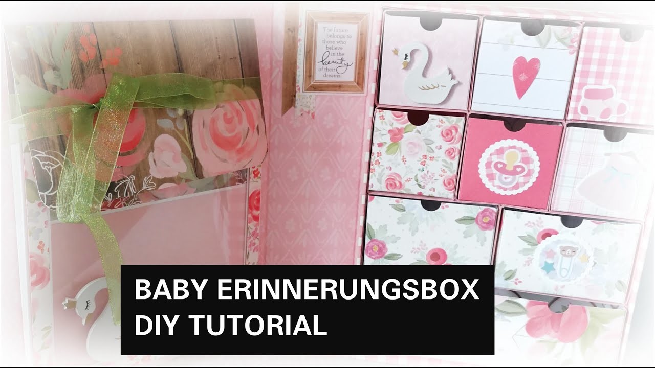 DIY BABY ERINNERUNGSBOX | KEEPSAKE BOX BABY | TUTORIAL | ANLEITUNG DEUTSCH | DIY |