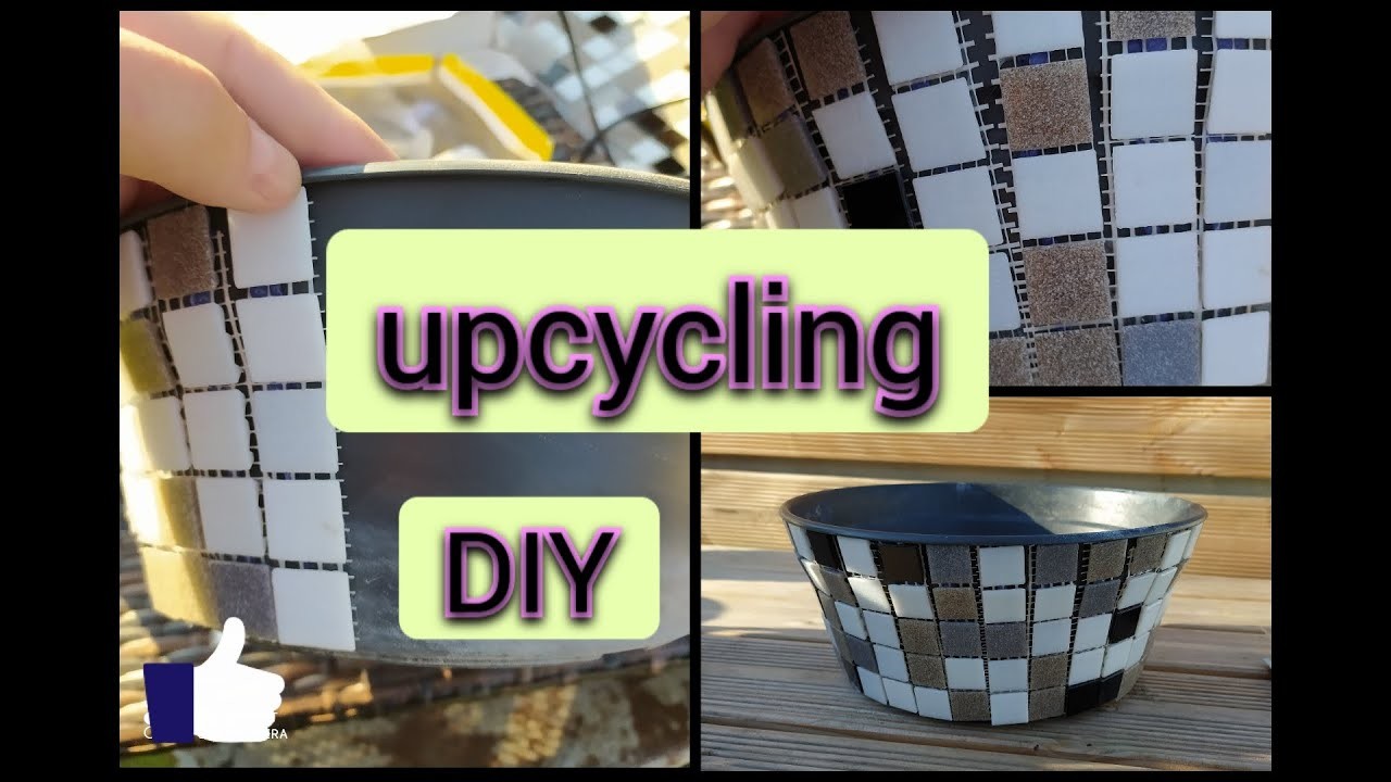 DIY Blumentopf - DIY flower pot - Upcycling
