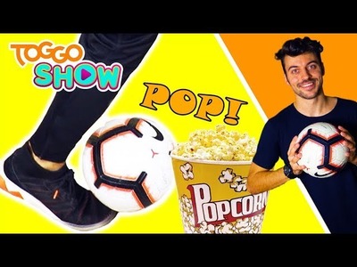 FUßBALLTRICK: Der "Popcorn-Flick Up" | Zusammen mehr Spaß | TOGGO SHOW