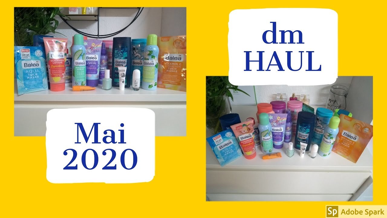 Haul dm Mai 2020 - Antje´s Wereld - Meine Einkäufe (Balea - Essie. )