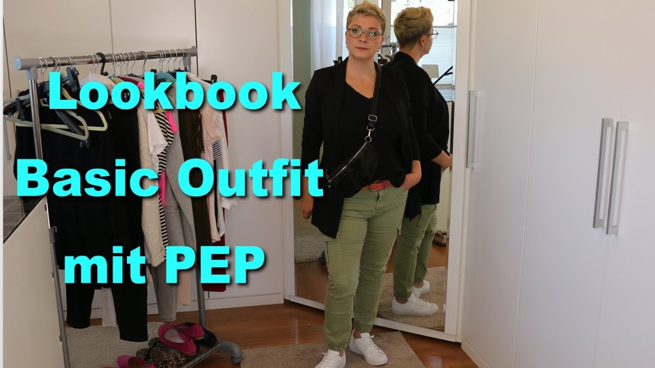 LOOKBOOK Basic Outfit mit PEP | T-Shirt - Hose Kombination
