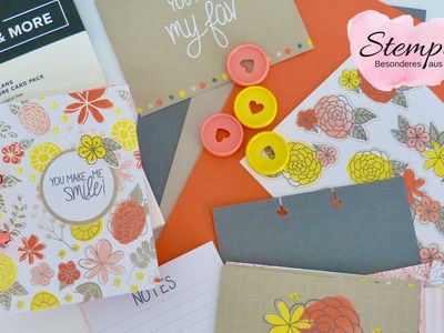 Mini Album | You Make Me Smile | Vorstellung des Workshop at home von Stempelitis mit Stampin' Up!