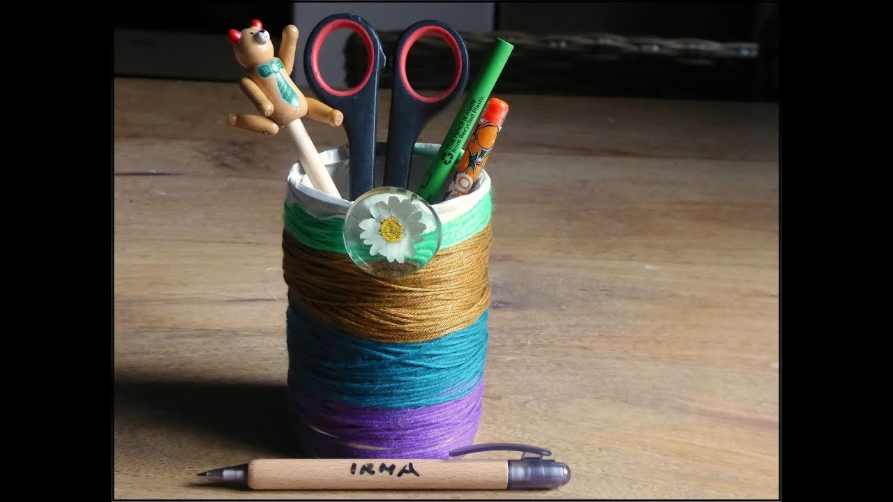 Stiftenhalter basteln