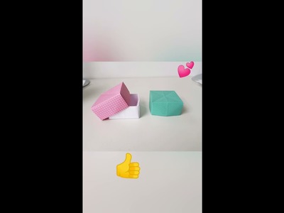 ❤Super einfache Faltschachtel Diy????????Anfänger Basteln Origami Falttechnik