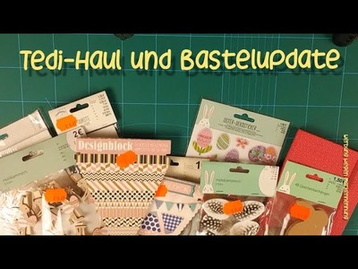 Tedi Haul | reduzierte Bastelsachen | .  und Bastelupdate | Karten | Alben | Restpapierverwertung