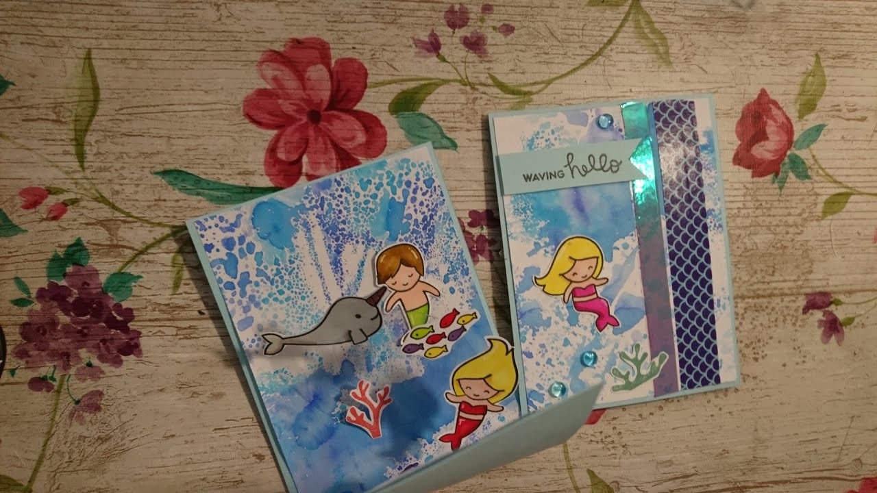 Wir basteln eine pop up karte