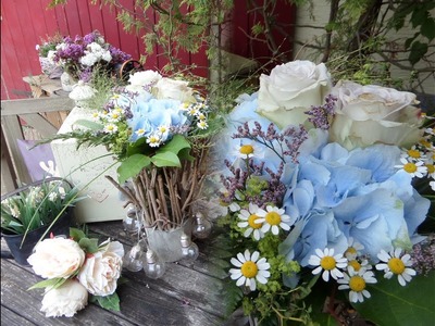 Zauberhafte BLUMEN-DEKO für Innen & Außen,. . & MEHR :)