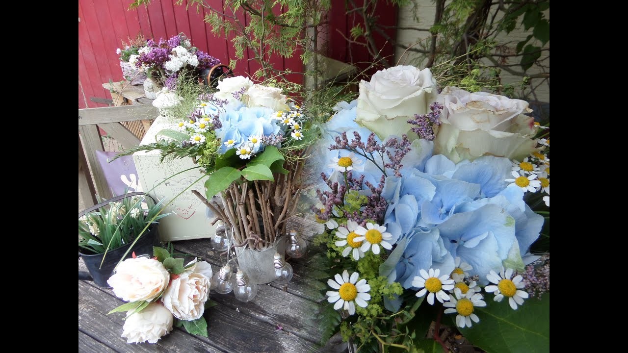 Zauberhafte BLUMEN-DEKO für Innen & Außen,. . & MEHR :)