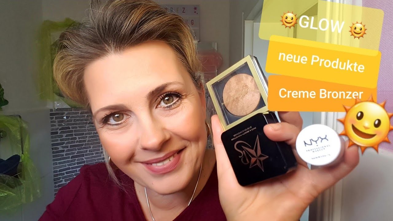 Creme Bronzer auftragen. neue Produkte.  Tutorial