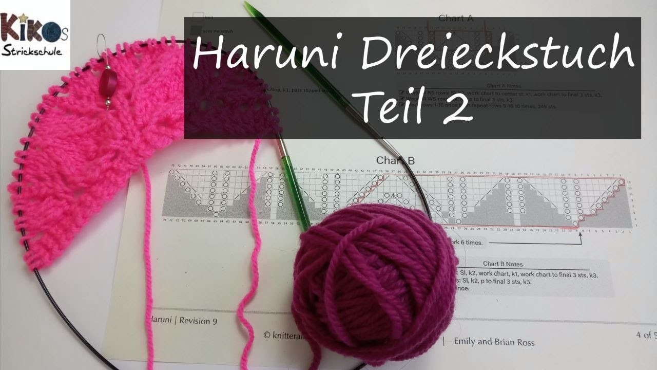 Kikos Strickschule - Anleitung Haruni (Teil 2)