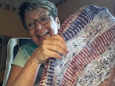 Maschenbilder 86 - so knapp vor fertig. 