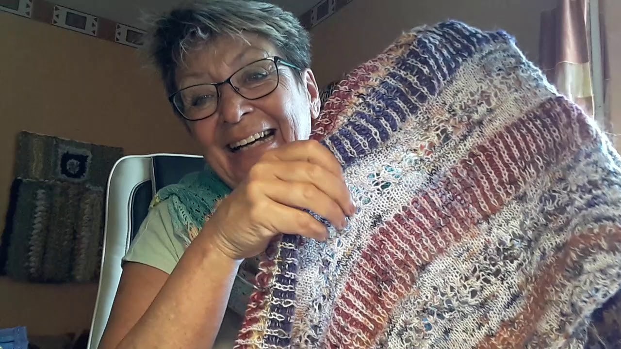 Maschenbilder 86 - so knapp vor fertig. 