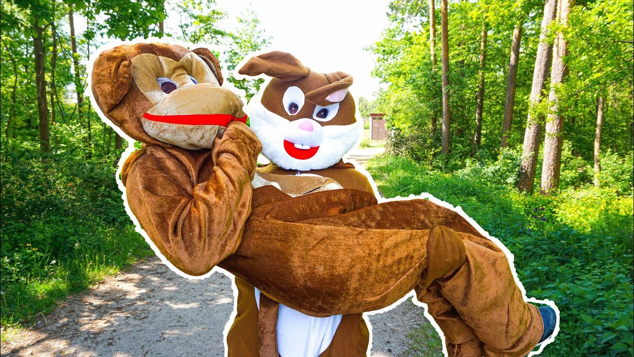 ???? WIR HABEN EINEN AFFEN UND EINEN HASEN IM WALD GEFUNDEN ????