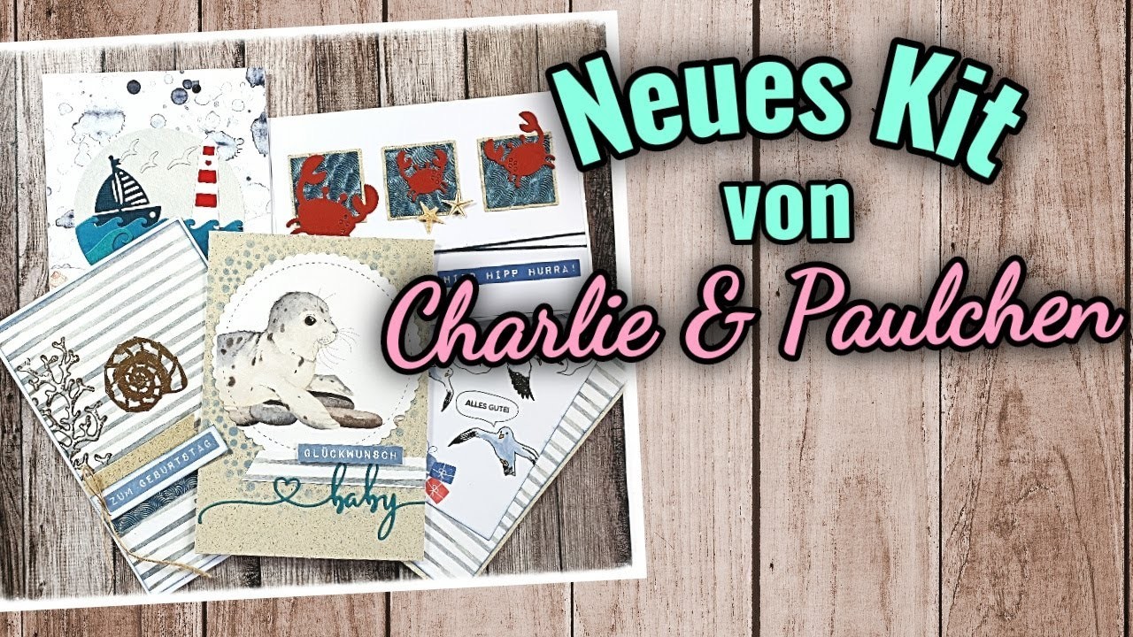 ???? Bastel Haul + 5 Kartenideen | Neues Kit von Charlie & Paulchen | Produktvorstellung