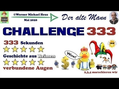 Die Challenge 333 im Jahr 2020