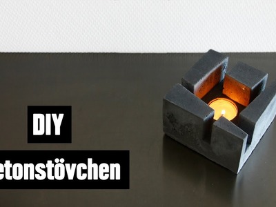 DIY Betonstövchen