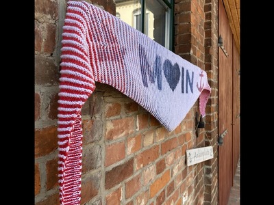 Illusionsstricken Tuch Moin