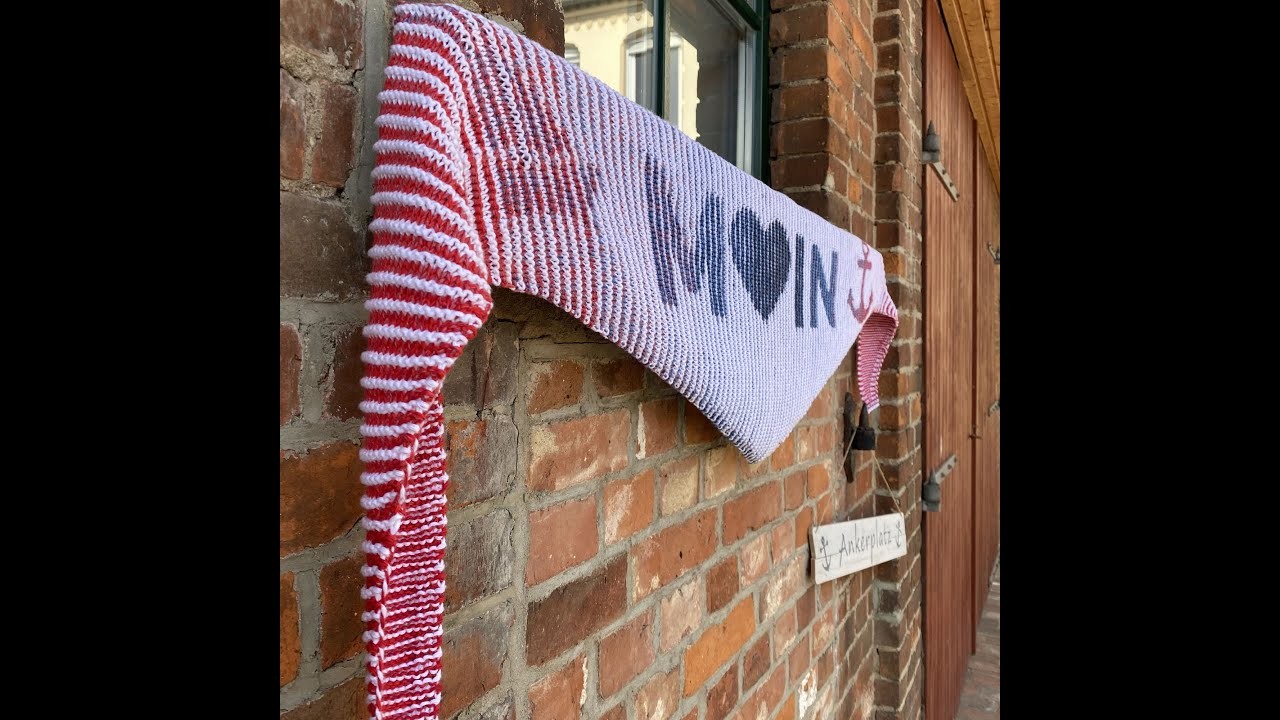 Illusionsstricken Tuch Moin