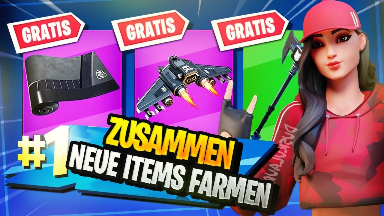 ???? *KOSTENLOS* SPITZHACKE, GLEITER, ITEMS UND STILE ❤️| FORTNITE BATTLEROYALE