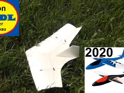 Lidl Segelflieger 2020 RC Umbau - einfach mal den Rumpf weglassen - Hangfliegen HortenLidl HoLi