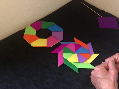 ORIGAMI FÜR KINDER | NINJA-STERN | ANLEITUNG #3