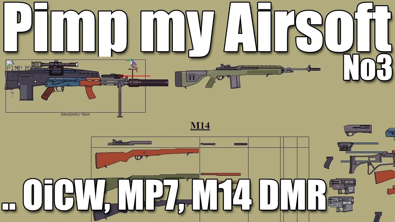 Waffen Basteln, M14, MP7, OiCW & UMP in Pimp my Airsoft #3
