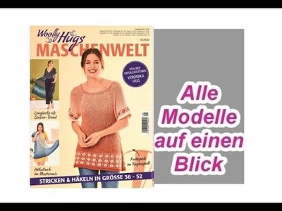 Woolly Hugs Maschenwelt 4.2020 - Blick ins Heft