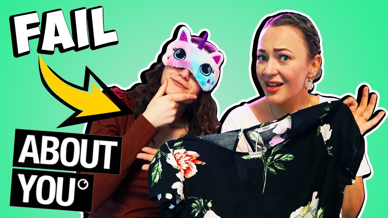 BLIND OUTFIT CHALLENGE ! Wir bestellen unsere OUTFITS BLIND bei ABOUT YOU